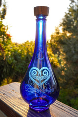 750ml Genie sandblasted