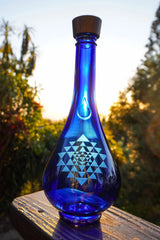 750ml Genie sandblasted